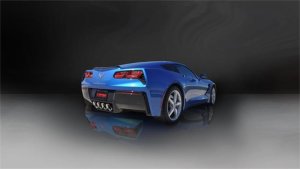 Chevrolet Corvette Performance Exhaust - Dual Rear Exit - CORSA Performance - Valve-Back Sport - Polished - `14-`19